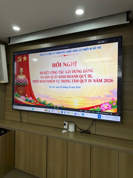 HAPULICO SƠ KẾT CÔNG TÁC XÂY DỰNG ĐẢNG VÀ SẢN XUẤT KINH DOANH QUÝ III, TRIỂN KHAI NHIỆM VỤ TRỌNG TÂM QUÝ IV NĂM 2026